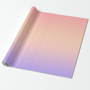 Papel De Regalo Gradiente de color rosa amarillo y púrpura