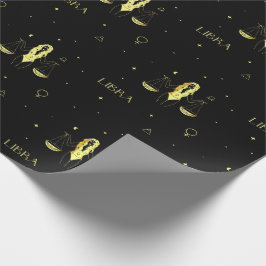 Papel De Regalo Gradiente de signos de estrella del horóscopo de L