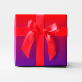 Papel De Regalo Gradiente rojo púrpura