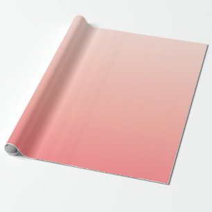 Papel De Regalo Gradiente rosa pálido y melocotón