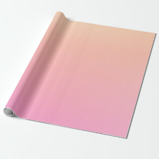 Papel De Regalo Gradiente rosa y rosa
