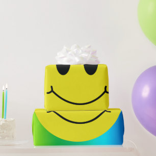 Papel De Regalo Gradiente sonoro clásico de la cara de nitidez