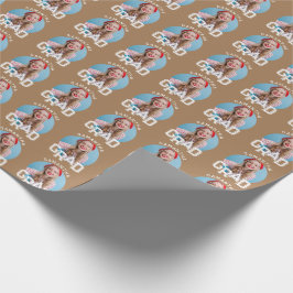 Papel De Regalo Graduación de fotografía de posgrado de secundaria