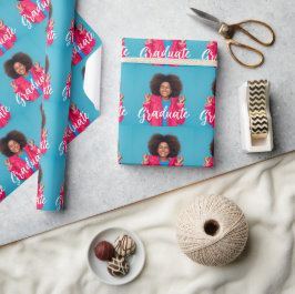 Papel De Regalo Graduación de imágenes con guión moderno