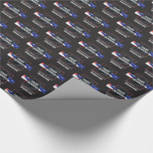 Papel De Regalo Graduación de la Academia de Policía, felicitacion