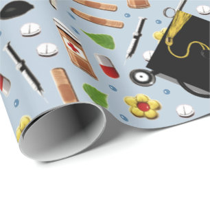 Papel De Regalo Graduación de la Escuela de Enfermería de Enfermer