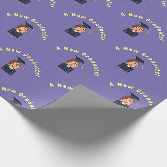 Papel De Regalo Graduado (Esquina)