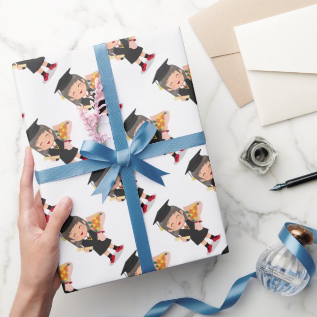 Papel De Regalo Graduado chica (Regalar)