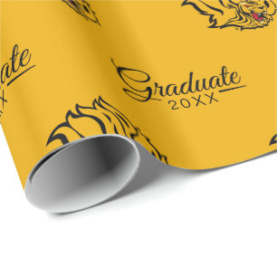 Papel De Regalo Graduado de Leones Dorados de la UAPB