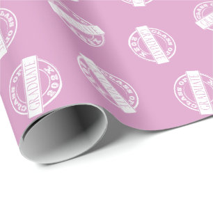 Papel De Regalo Graduado Girly Pink año