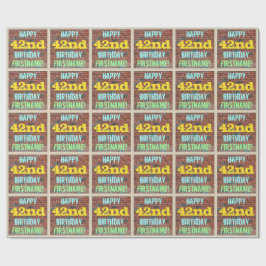 Papel De Regalo Graffiti en el muro de ladrillo inspirado en el cu