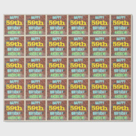 Papel De Regalo Graffiti en el muro de ladrillo inspirado en el cu