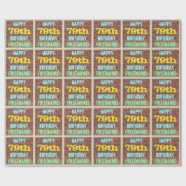 Papel De Regalo Graffiti en el muro de ladrillo inspirado en el cu