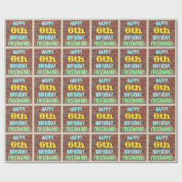 Papel De Regalo Graffiti en el muro de ladrillo inspirado en el se