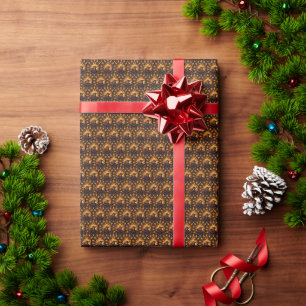 Papel De Regalo Gráfico circular félico