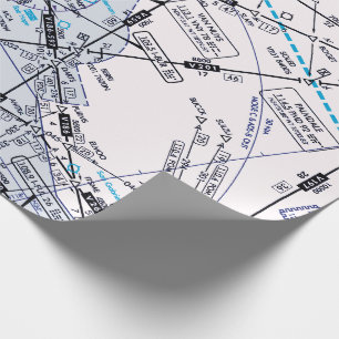 Papel De Regalo Gráfico de aviación