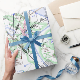 Papel De Regalo Gráfico de aviación