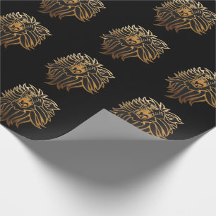 Papel De Regalo Gráfico de León Roar