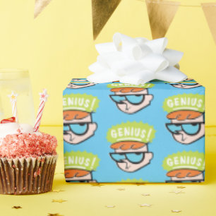 Papel De Regalo Gráfico de llamadas "Genius" de Dexter