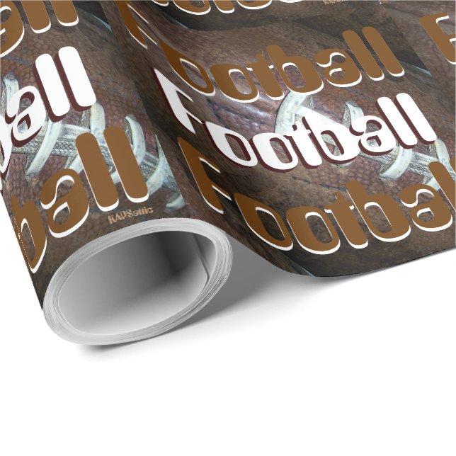 Papel De Regalo Gráficos de fútbol (Esquina del rollo)