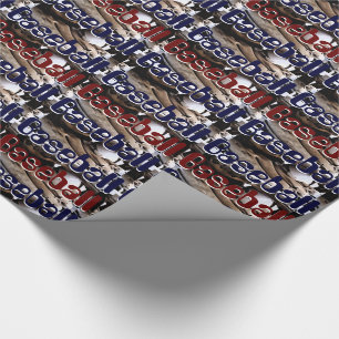 Papel De Regalo Gráficos de guantes y bolas de béisbol