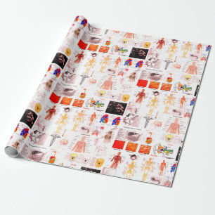 Papel De Regalo Gráficos médicos de anatomía humana