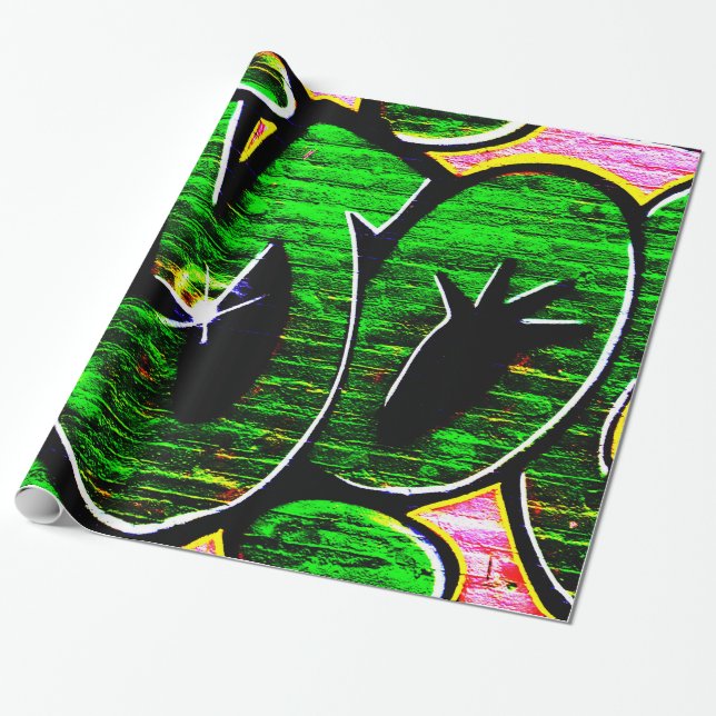 Papel De Regalo Grafiti 18 wpcnm (Desenrollado)