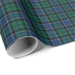 Papel De Regalo Graham de Montrose Clan Tartán