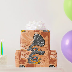 Papel De Regalo Gramófono