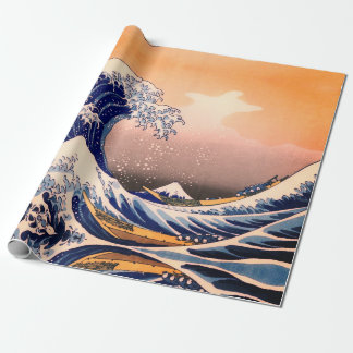 PAPEL DE REGALO GRAN OLA DE KANAGAWA