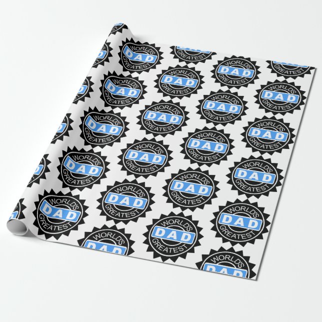 Papel De Regalo Gran papá del mundo (Desenrollado)