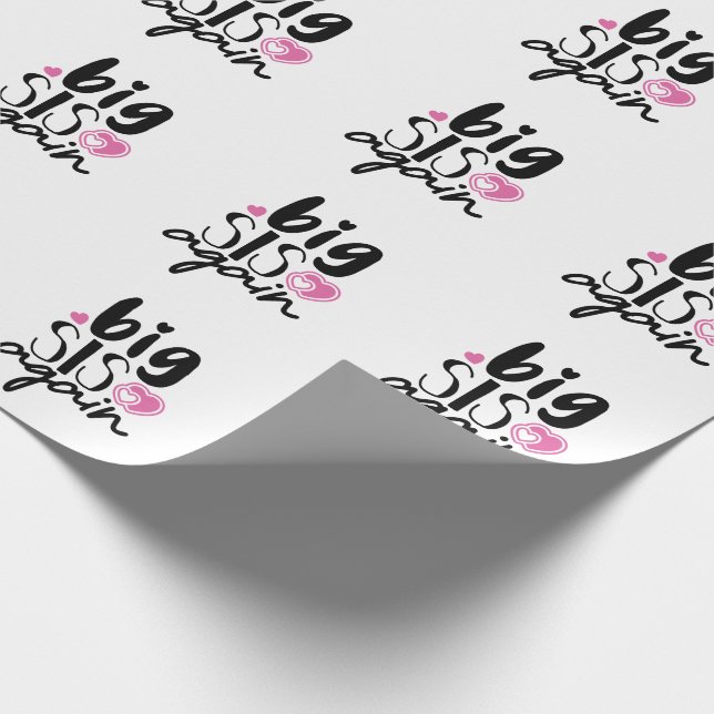 Papel De Regalo Gran Sis de nuevo (Esquina)