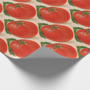 Papel De Regalo gran tomate jugoso