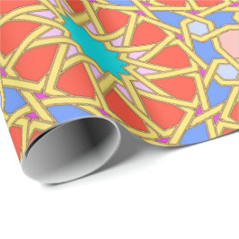 Papel De Regalo Granada multicolora