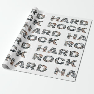 Papel De Regalo Granito de Rock duro
