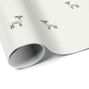 Papel De Regalo Granja esponjosa - oveja cordero mini 