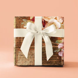 Papel De Regalo Granja floral Rústica