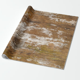 Papel De Regalo Granja Rustic Barn Wood Vintage