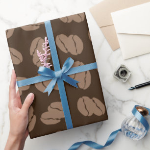 Papel De Regalo Grano de café tostado