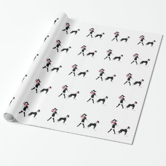 Papel De Regalo Great dane y chica