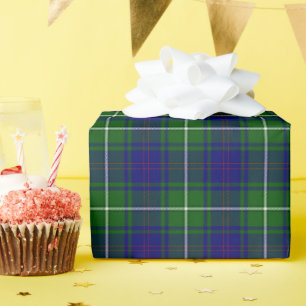 Papel De Regalo Green and Blue MacNeil Tartan Plaid
