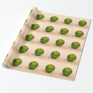 Papel De Regalo Green Apple Trio