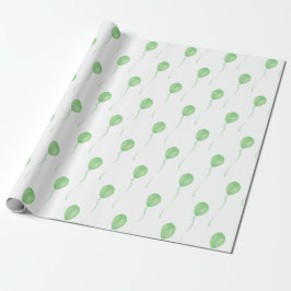 Papel De Regalo Green balloon Gift Wrapping Paper - Cadeaupapier