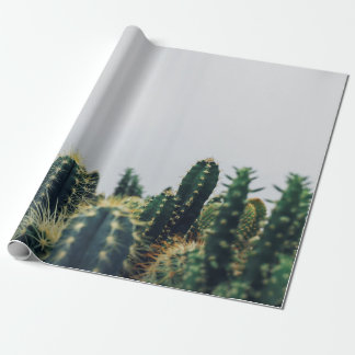 PAPEL DE REGALO GREEN CACTI