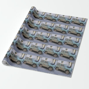 Papel De Regalo Green Land Rover
