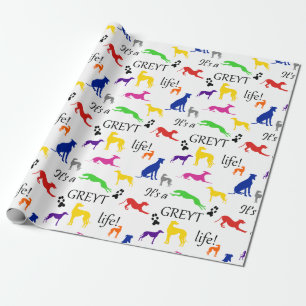 Papel De Regalo Greyhound es una cita de la vida griega 
