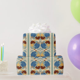 Papel De Regalo Grifos y Harpías de una misma pluma