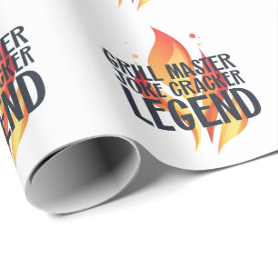 Papel De Regalo Grill Legend BBQ Poster