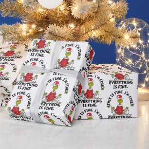Papel De Regalo Grinch   Todo está bien