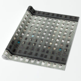 Papel De Regalo Gris de la vida de ciudad